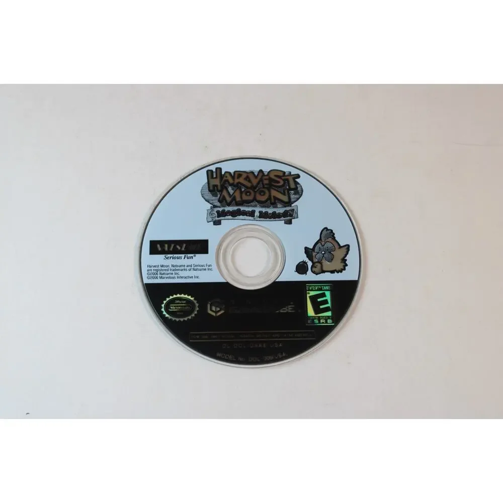 Harvest Moon: Magical Melody (Nintendo GameCube, 2006) Game Only, Tested/Works